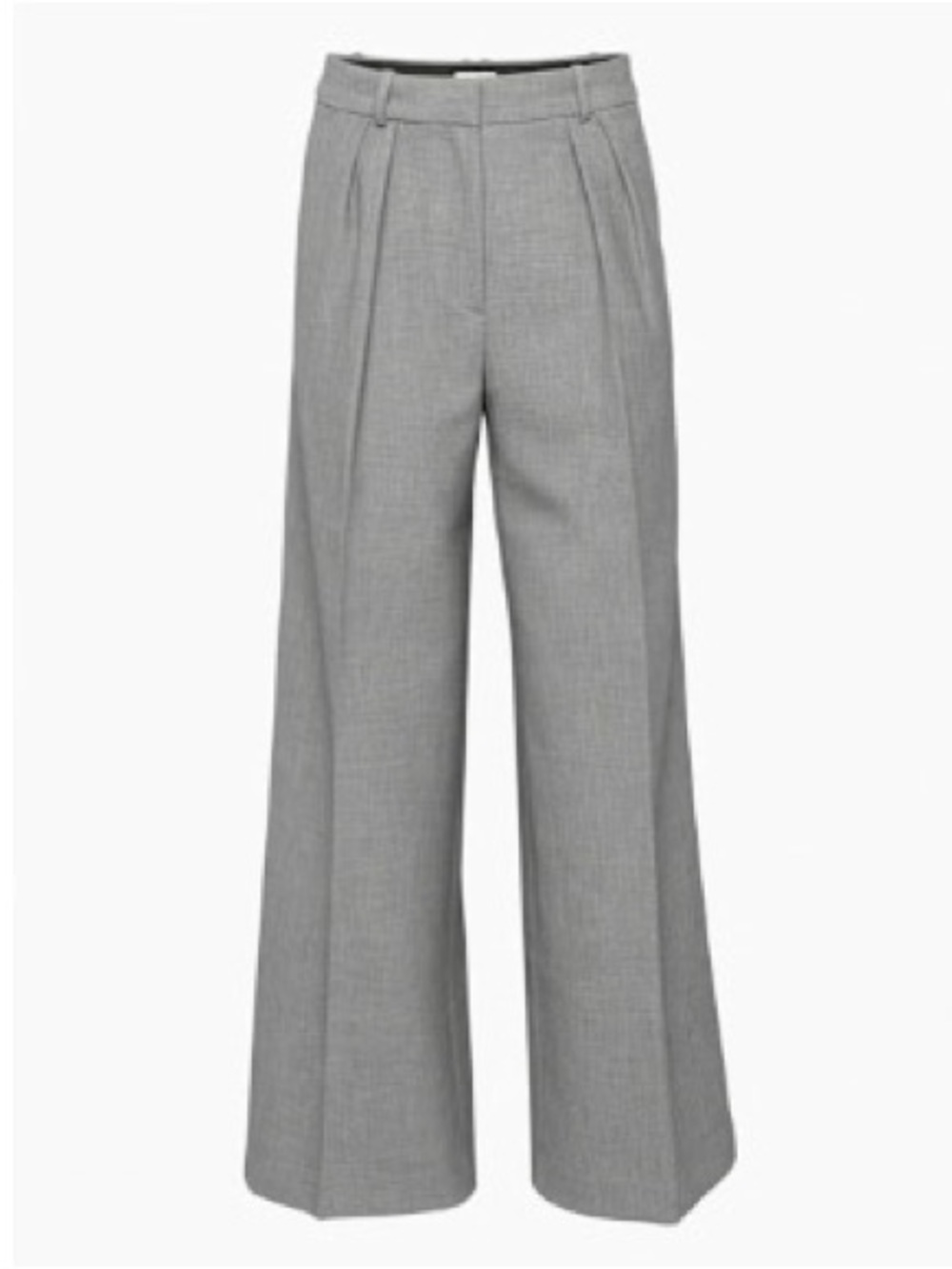 Gray Babaton Pleated Dress Pants